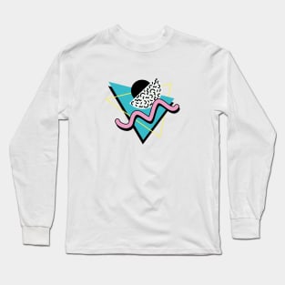 Memphis Pattern 23 / 80s Retro Long Sleeve T-Shirt